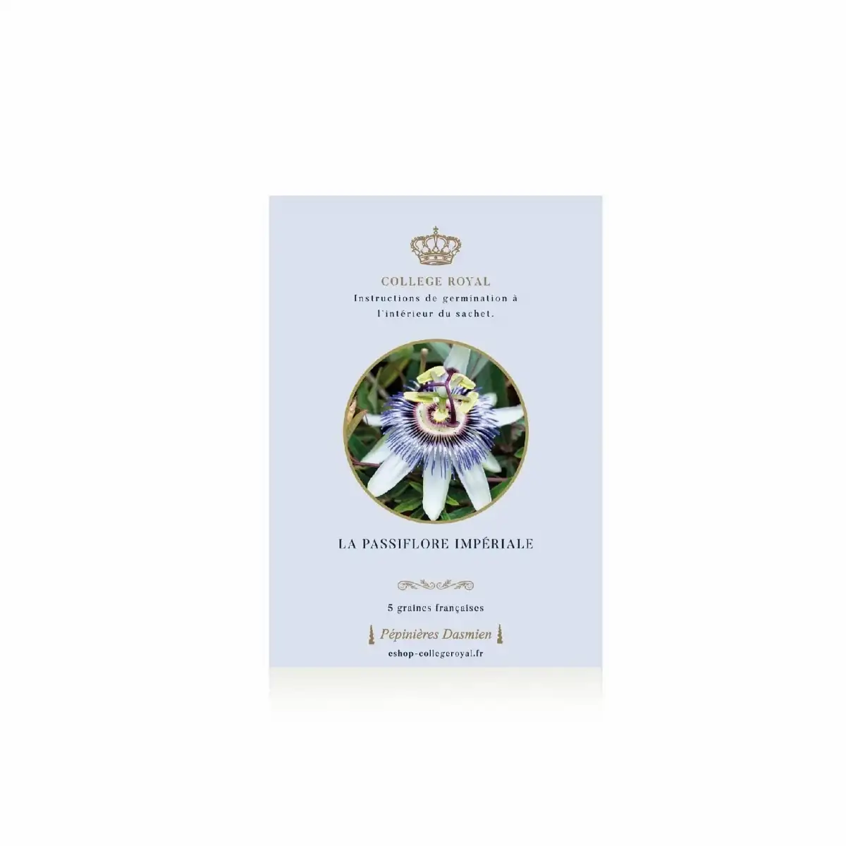 Graines françaises de "Passiflore Impériale"